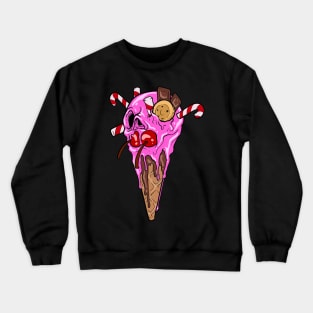 Goth Ice Cream - Witchcraft Occult Candy Gift Crewneck Sweatshirt